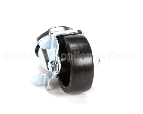 C0433 Bki Caster, 3 Threaded Stem W/Brak