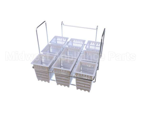 C10693-00 Pitco Set 9Ind Serv Basket With Rk Gpc
