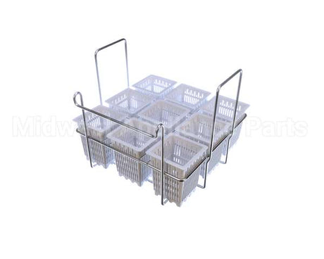C10693-00 Pitco Set 9Ind Serv Basket With Rk Gpc