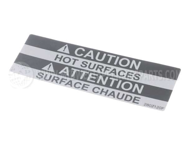 369668 Lincoln Label Caution Hot