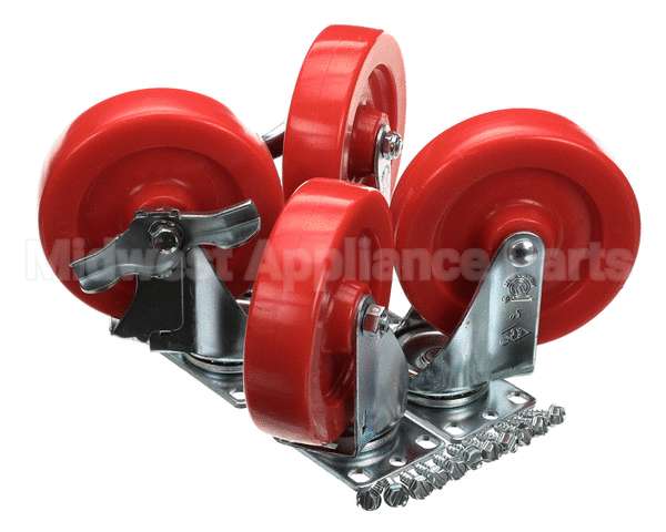 A35117 American Range Casters,Set(4)5 2 With Brake