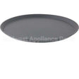 CAM1600TL110 Compatible Cambro Tray, 16"Rd, Black, Treadlite