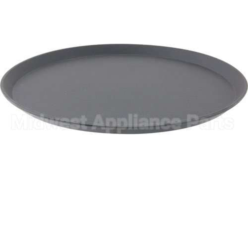 CAM1600TL110 Compatible Cambro Tray, 16"Rd, Black, Treadlite