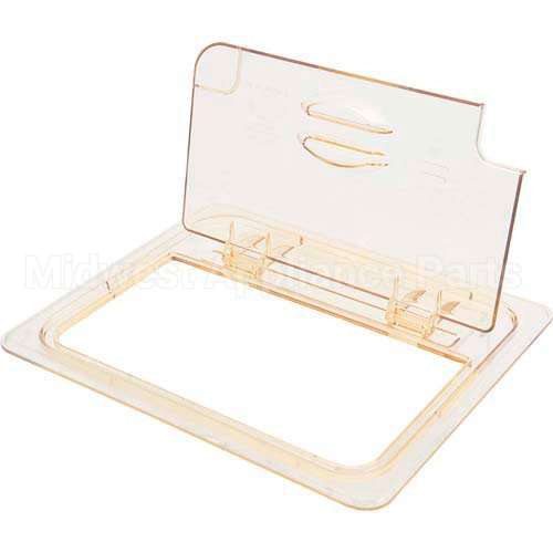 CAM20HPLN150 Compatible Cambro Lid, H-Pan, 1/2 Sz, Fliplid, Notch