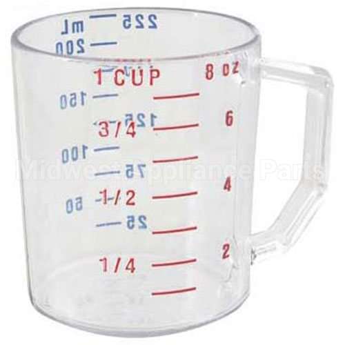 CAM25MCCW135 Compatible Cambro Cup, Measuring(1Cup, Dry, Clear)