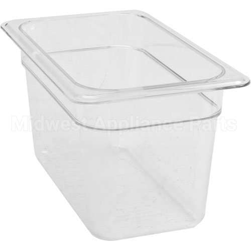 CAM46CW135 Compatible Cambro Pan Poly Quarter X 6-135 Clear Qdf