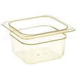 CAM64HP150 Compatible Cambro 1/6 High Heat Food Pan Amber