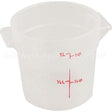 CAMRFS1PP190 Compatible Cambro Container-Soft Rd 1 Qt Semi-Clr