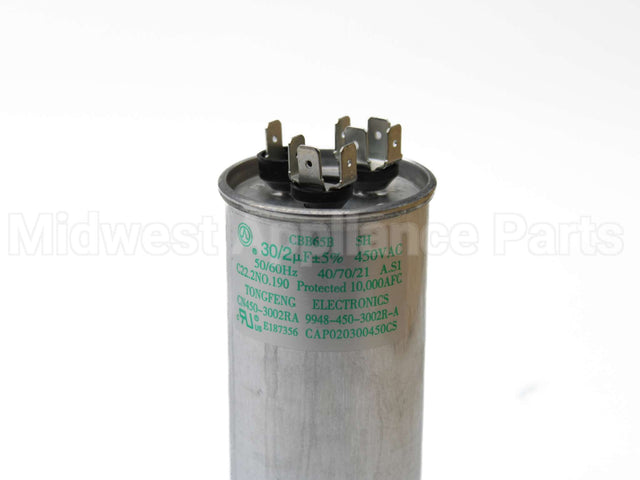 CAP020300450CS Amana-Goodman 2/30Mfd 450V Dual Capacitor