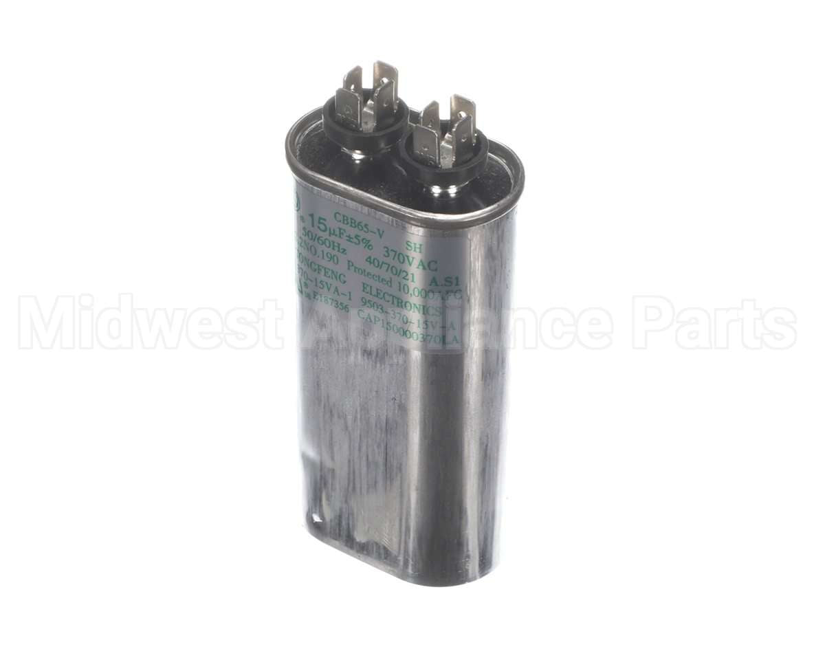 CAP150000370VAP Amana-Goodman 15Mfd 370V Oval Run Capacitor