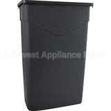 CARL34202323 Compatible Carlisle Foodservice Rectangular Trash Can Grey