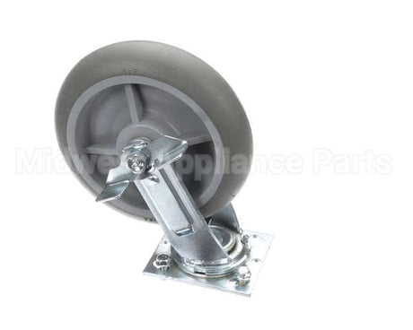 CAS-82HT-S-B Lockwood 8" Fd Srv Plt Cast - Swivel/Br