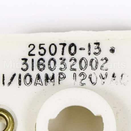 316032002 Frigidaire Switch