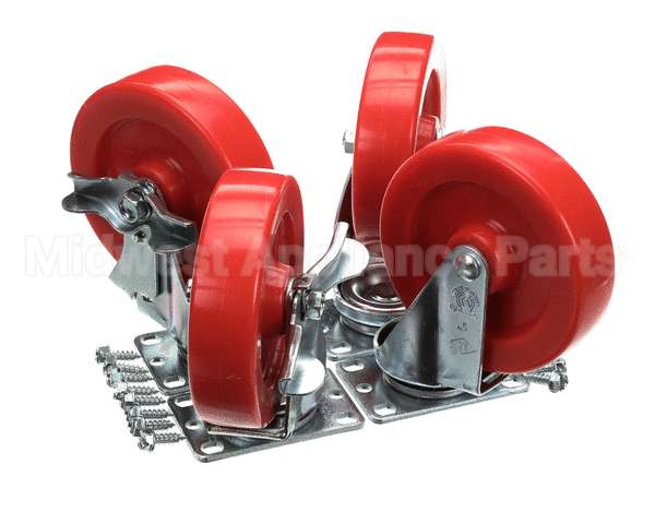 A35117 American Range Casters,Set(4)5 2 With Brake