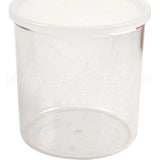 CCP27-152 Compatible Cambro Crock W/Lid 2.7 Qt -152 Clear