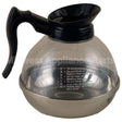 CDP-BK Compatible Adcraft Decanter-Coffee Black 64 Plastic W/Stainless Bott