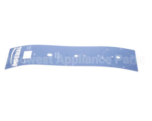 34623 Imperial Ir-C-Control Label Lexan Blue Mat. 3.75