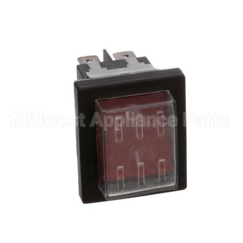 CFD1RR-25 Spartan Refrigeration Power Switch Red