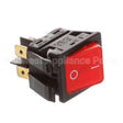 CHA0512221 Compatible Champion Switch, Rocker, Dpst, Red Neon, 250V