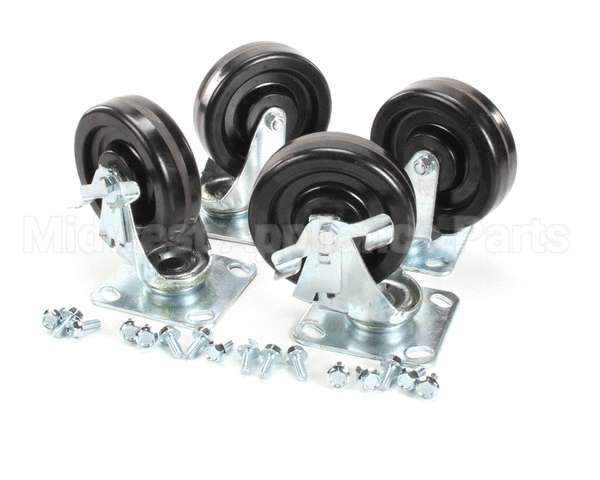 CK1 Traulsen Kit Four 6 In Casters With Lock