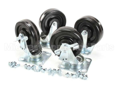 CK1 Traulsen Kit Four 6 In Casters With Lock