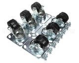 CK12 Traulsen Caster Kit - 3.625In W/Bolts