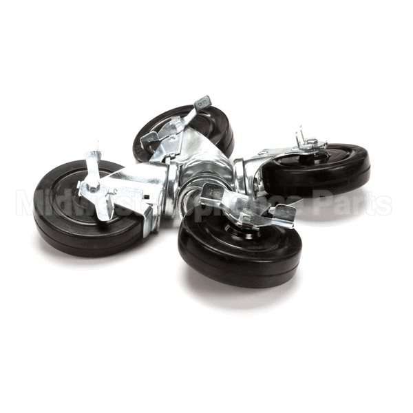 CK20 Compatible Traulsen Kit Four 6 Inch Stem Casters