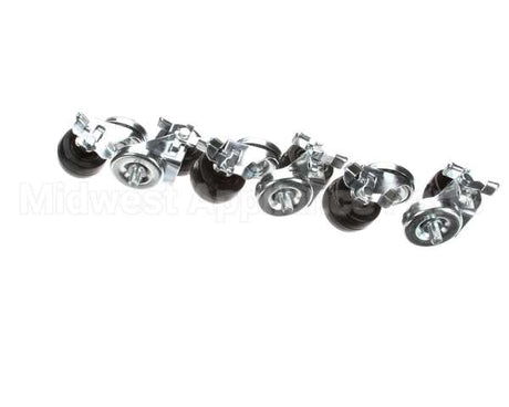 CK25 Traulsen Kit Six 3-5/8 In Stem Casters