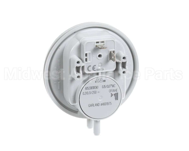 CK4601976 Garland Air Pressure Switch W/ Bracket