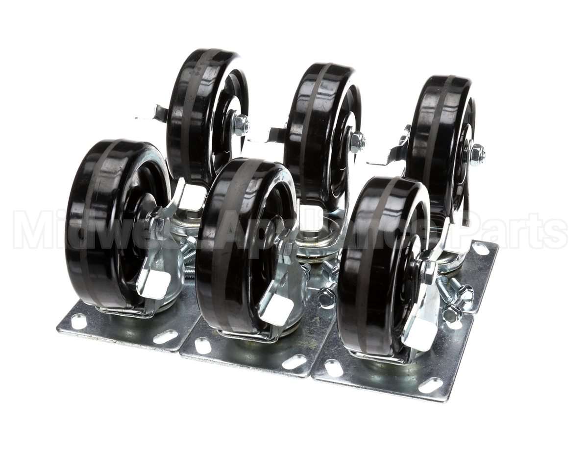 CK8 Traulsen Six 6 In Casters (Uc2) Plate C