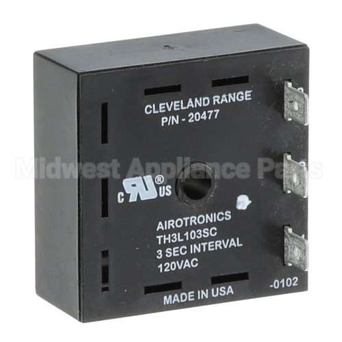 CLE20477 Compatible Cleveland Timer, 3 Sec, Interval