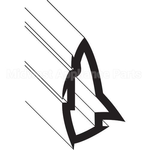 CLE7011060 Compatible Midwest Appliance Parts Gasket, Door, 6.10 Mini