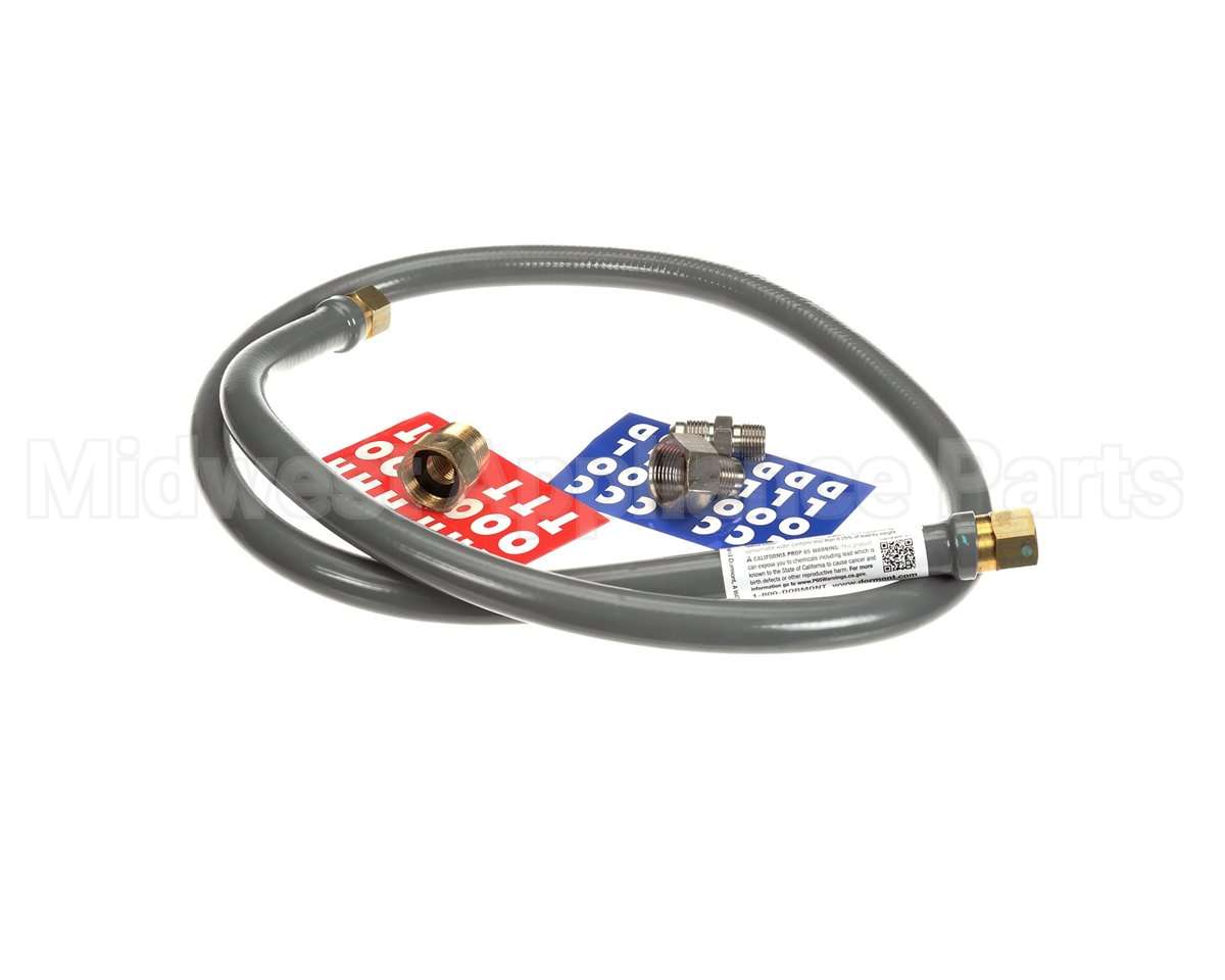 CMB37BP60 Dormont Combi-Oven Connector, 3/8 Dia., 60 L, 3/