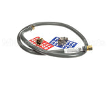 CMB37BP60 Dormont Combi-Oven Connector, 3/8 Dia., 60 L, 3/