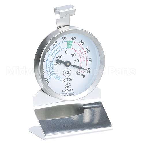 CMRKRFT2AK Compatible Comark Refrigeration Thermomete 2.25 X 2.25", -20 To 80F