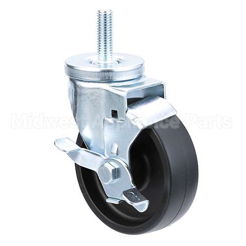 CNT50205 Compatible Continental Caster, Stem 4" W/ Brake