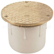 CO2450PV3 Compatible Zurn Body, Clean-Out, Adj, Pvc, 3"