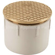 CO2450PV4 Compatible Zurn Body, Clean-Out, Adj, Pvc, 4"