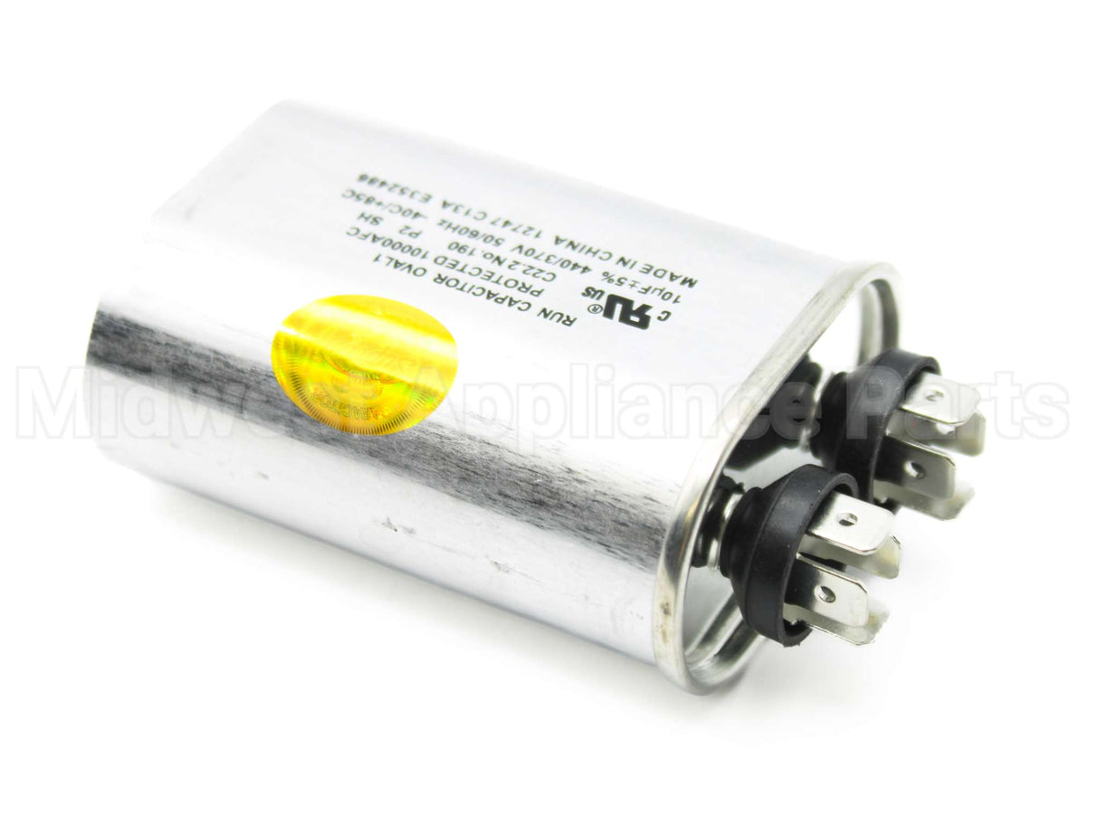 CR10X440 Supco 10Mfd 440V Oval Run Capacitor