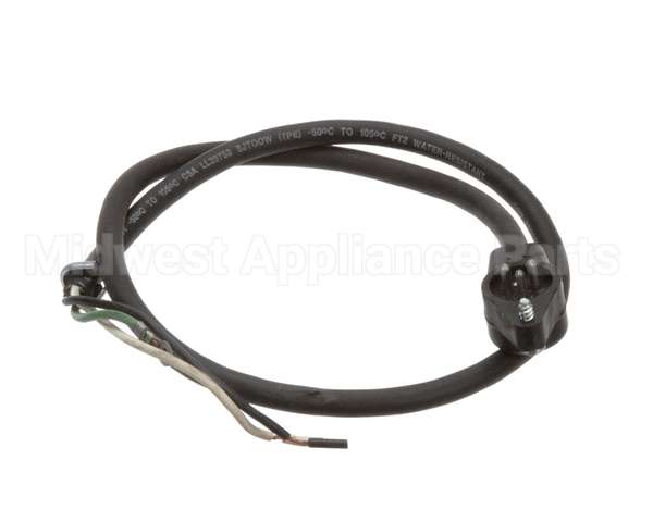 D-131-14 Continental Refrigeration Cord & Plug Male (Hinged Glass Door) (Pl