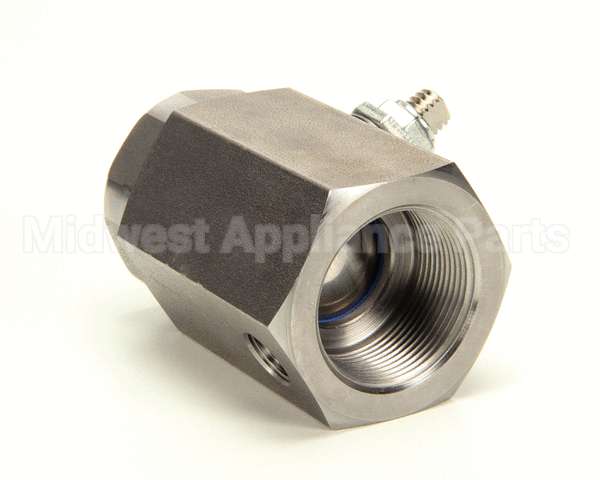 D0060 Bki Valve, Drain, Ss Ball & Plt. Car. Stem