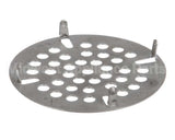 D10-X014 Component Hardware Flat Strainer, Stainless Steel