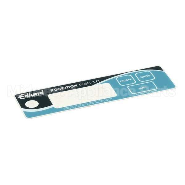 D132 Compatible Edlund Decal, Wsc-10, Poseidon