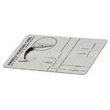 67003876 Whirlpool Card, Handle Release