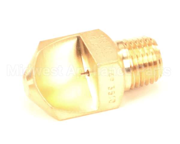 D2836 Insinger Brass Nozzle-Flat Jet