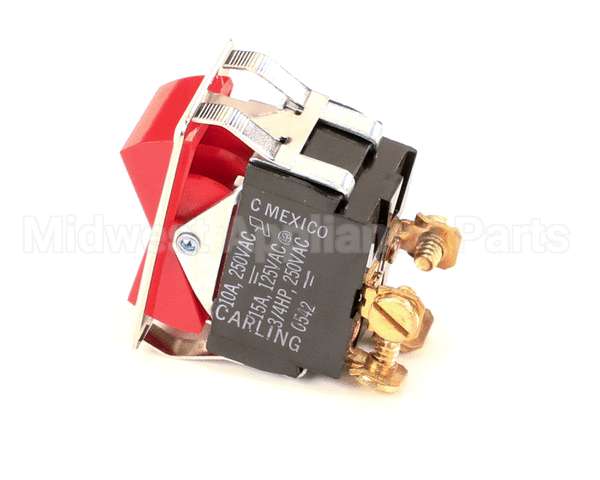 WS-54493 Wells Switch Rocker Red Sts