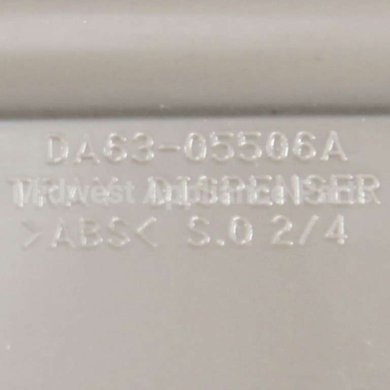 DA63-05506A Samsung Tray-Dispenser;Aw3,Abs,Creamy Stainless,