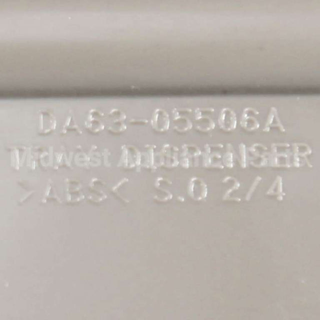 DA63-05506A Samsung Tray-Dispenser;Aw3,Abs,Creamy Stainless,