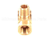 8130495 Frymaster Tee, 1/4 Npt Brass Male Branch