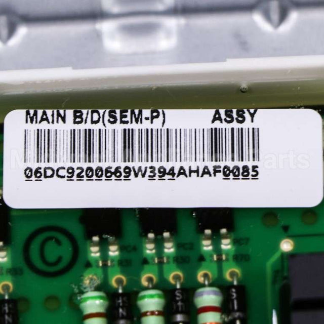 DC92-00669W Samsung Assy Holder Pcb;Dv-6000Ha,Dv45H6300E*,Y,